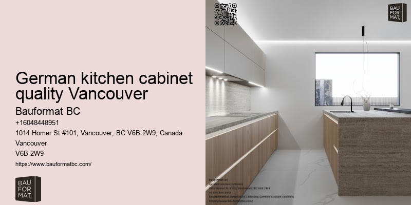 German kitchen showroom Vancouver