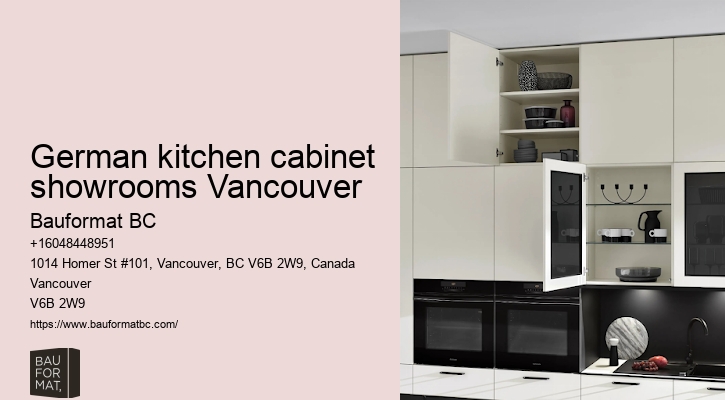 German kitchen craftsmanship Vancouver