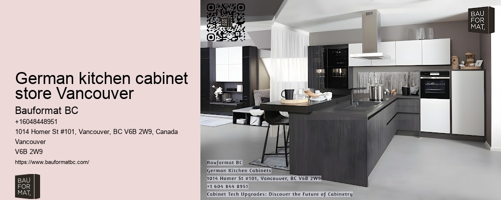 German kitchen cabinet options Vancouver