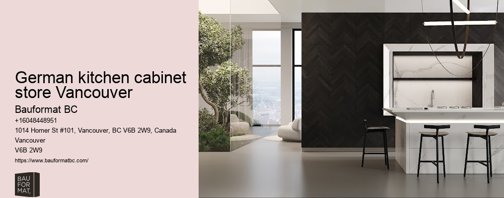 German cabinetry upgrades Vancouver