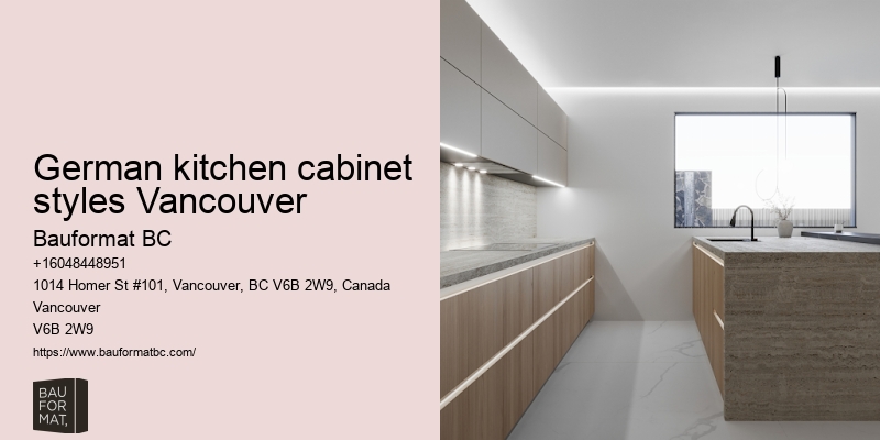 German kitchen cabinet boutique Vancouver