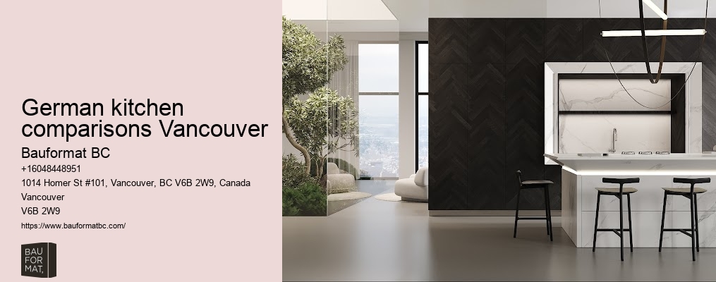 Elegant German cabinetry finishes Vancouver
