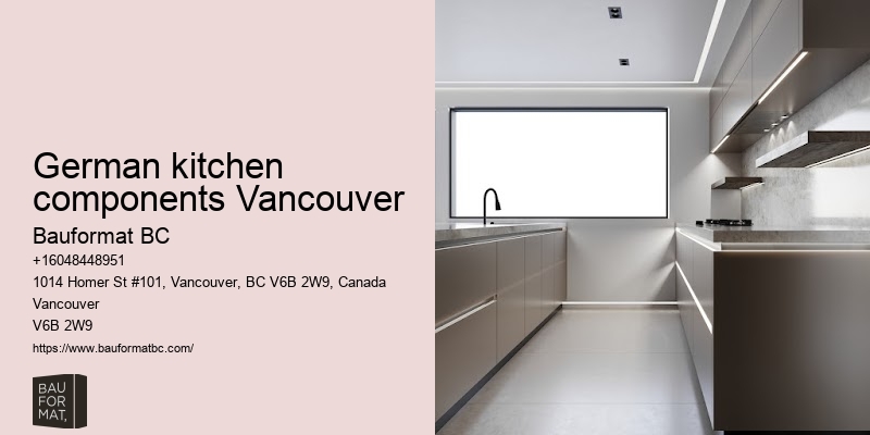 High-quality German cabinetry installations Vancouver