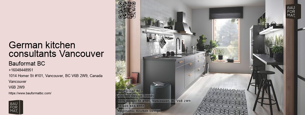 German kitchen products Vancouver