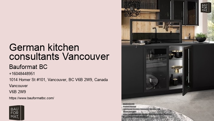 German kitchen cabinet brochures Vancouver
