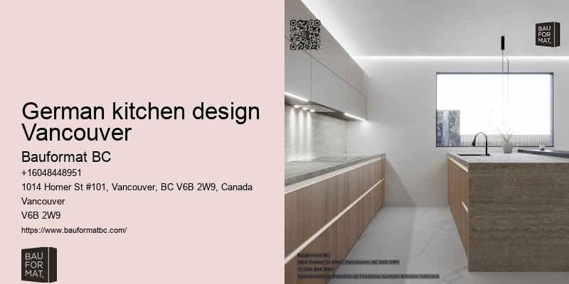 German kitchen compliance Vancouver