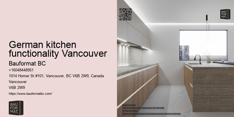 German kitchen manufacturers Vancouver