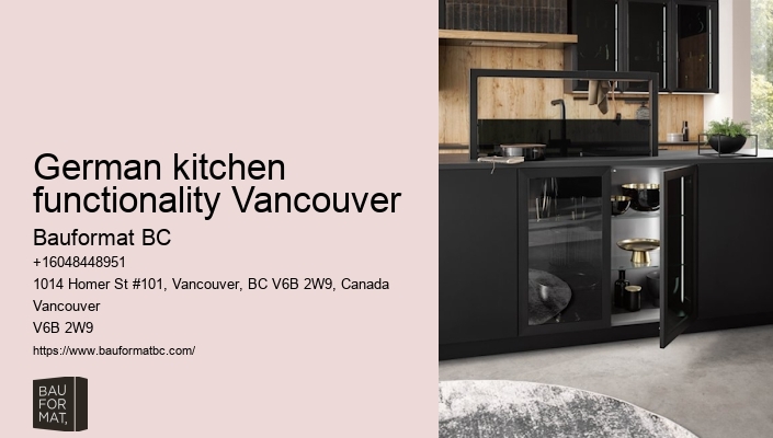 German kitchen cabinet concepts Vancouver