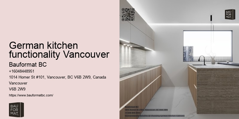 German kitchen cabinet accessories Vancouver