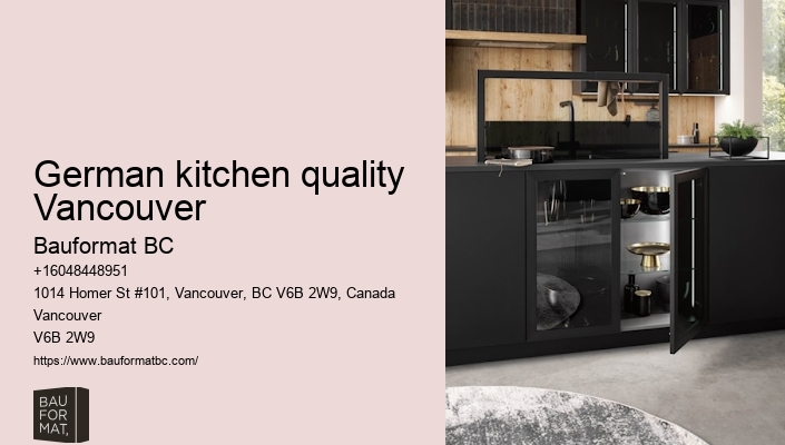 German cabinetry retailers Vancouver