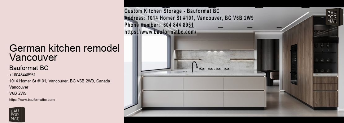 German kitchen interior decorators Vancouver