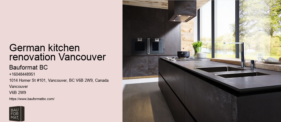 German kitchen design trends Vancouver