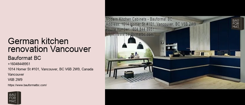 German kitchen cabinet designers Vancouver