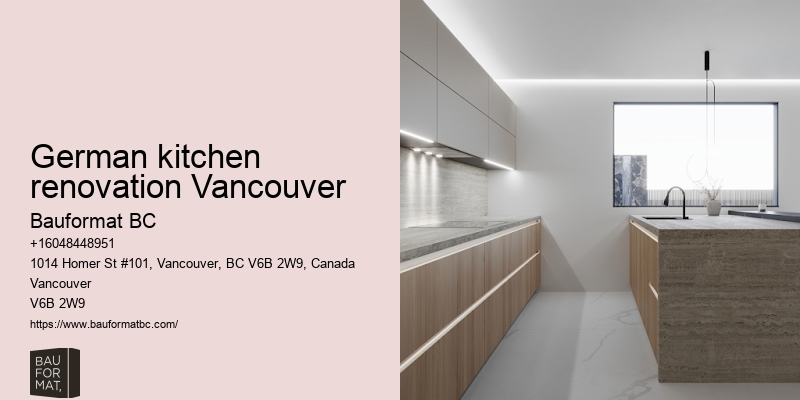 Vancouver German kitchen specialists