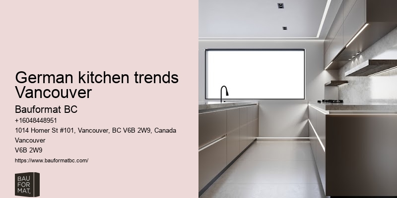 German kitchen options Vancouver