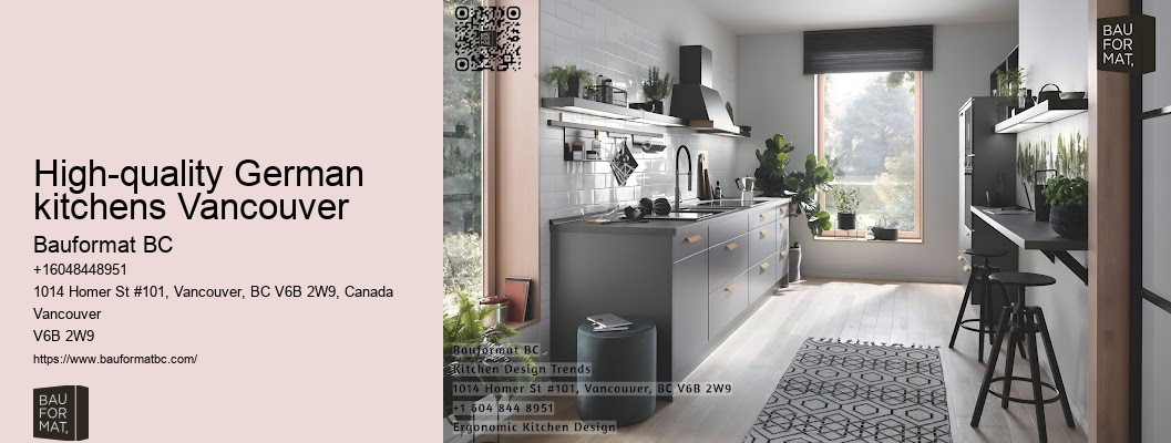 Top-rated German kitchen suppliers Vancouver