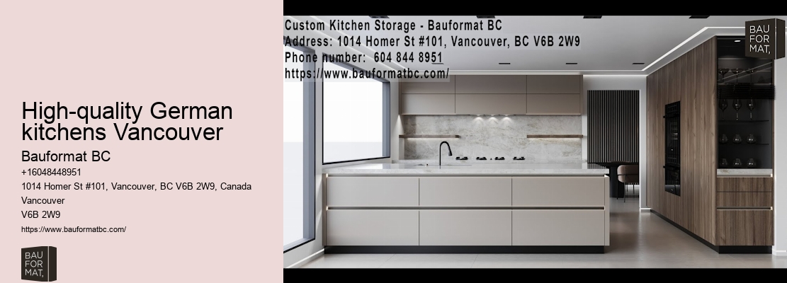 German kitchen design experts Vancouver