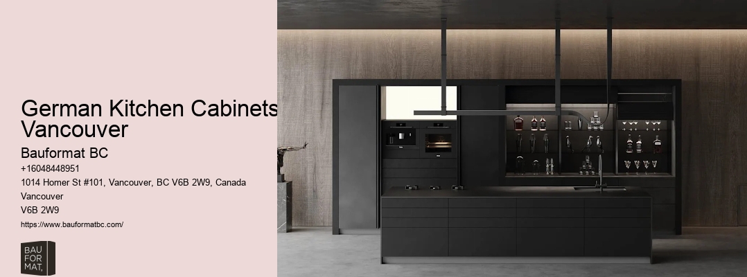 German kitchen cabinet styles Vancouver