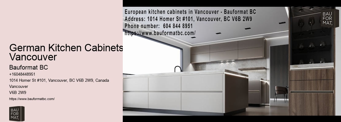 German cabinetry studio Vancouver