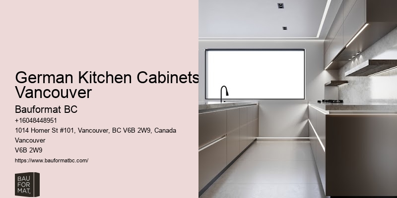 German kitchen reviews Vancouver