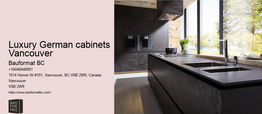 German kitchen planning Vancouver