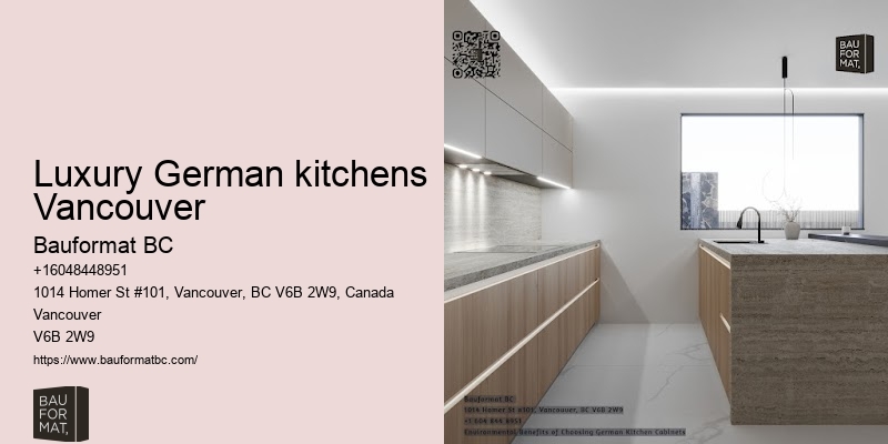 German kitchen upgrades Vancouver