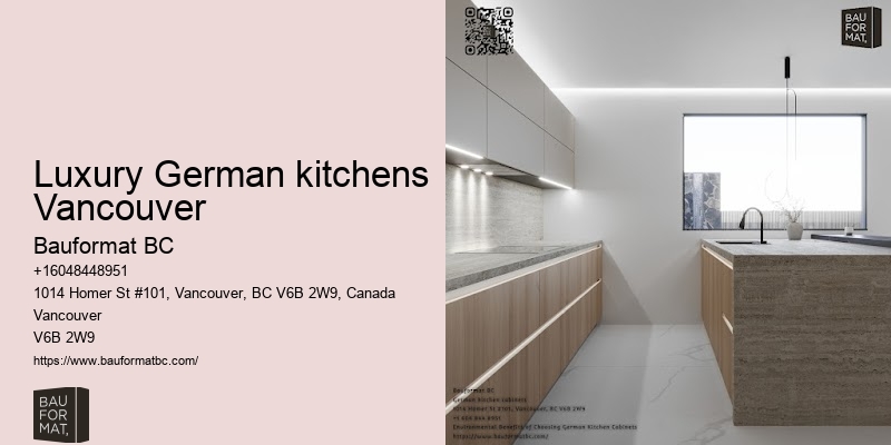 German cabinetry collections Vancouver