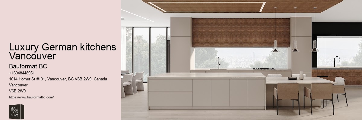 German kitchen upkeep Vancouver