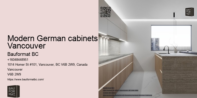 German cabinetry providers Vancouver