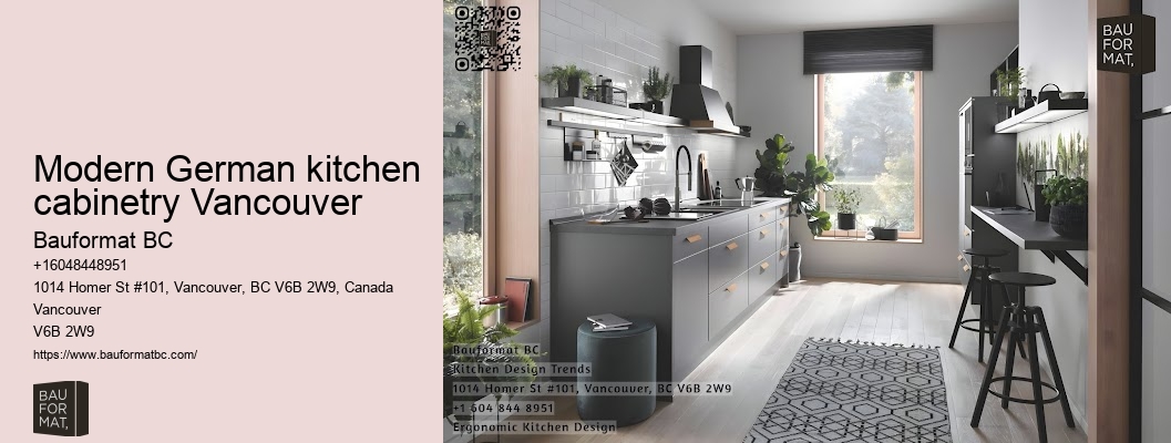 German kitchen components Vancouver