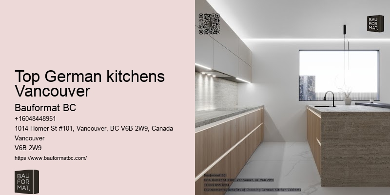 German kitchen finishes Vancouver