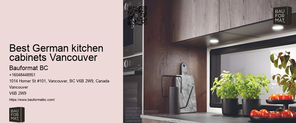 Best German kitchen cabinets Vancouver