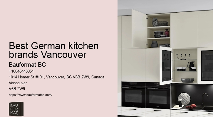 Experienced German kitchen cabinet contractors