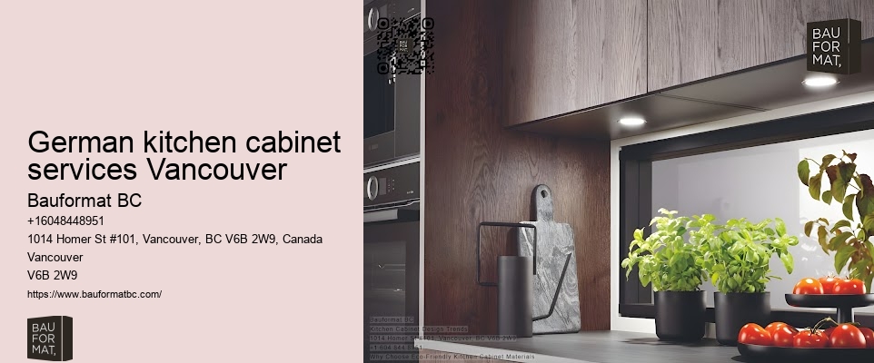 German kitchen cabinet services Vancouver