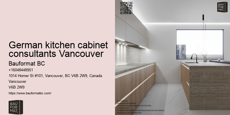 German kitchen cabinets with contemporary finishes Vancouver