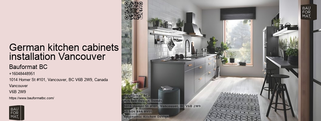 German kitchen cabinets craftsmanship Vancouver