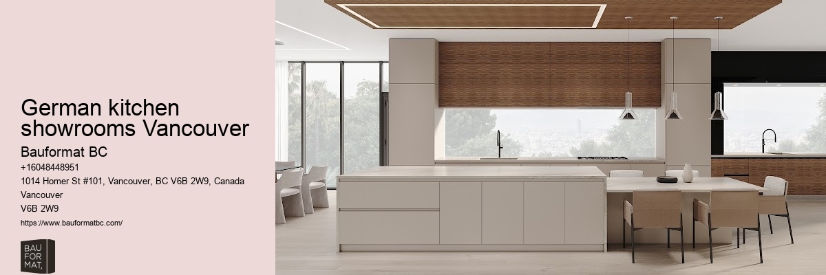 German kitchen cabinets discounts Vancouver