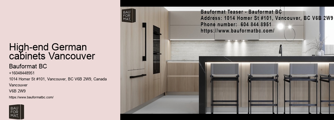 Best German kitchen cabinets in Vancouver