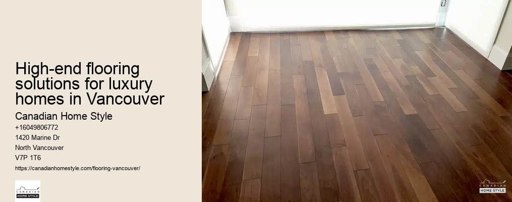 Heated flooring contractors Vancouver