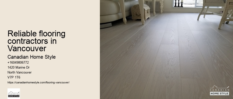 Affordable flooring showrooms Vancouver