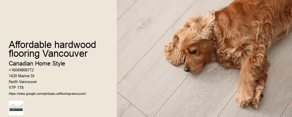 Affordable laminate flooring Vancouver