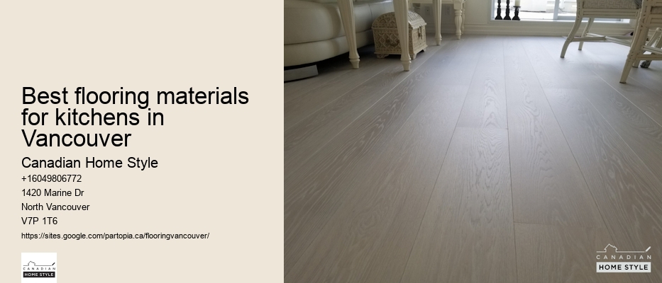 Custom flooring designs and installation in Vancouver