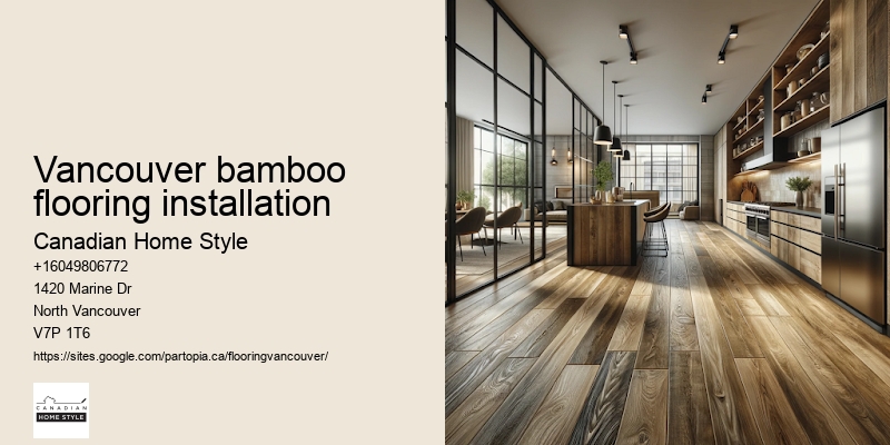 Vancouver bamboo flooring installation
