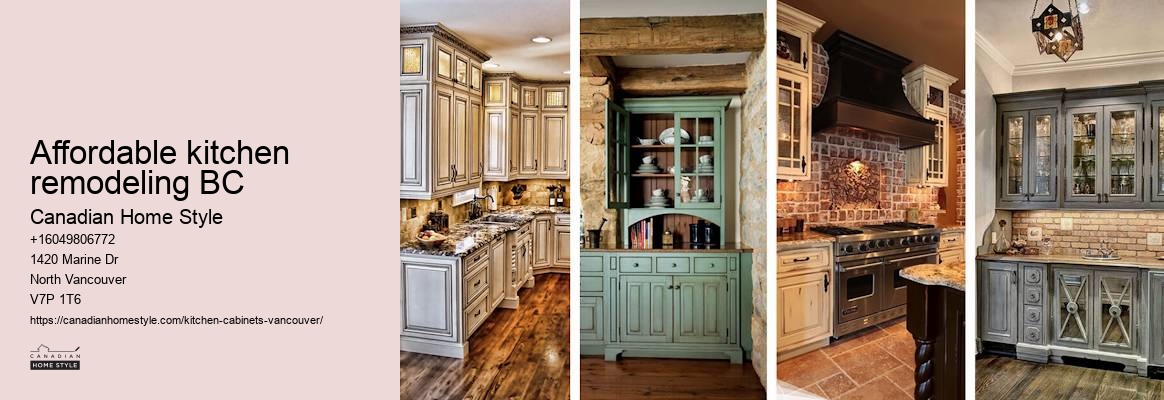 Affordable kitchen remodeling BC