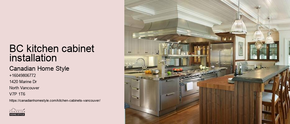Custom kitchen cabinetry Vancouver