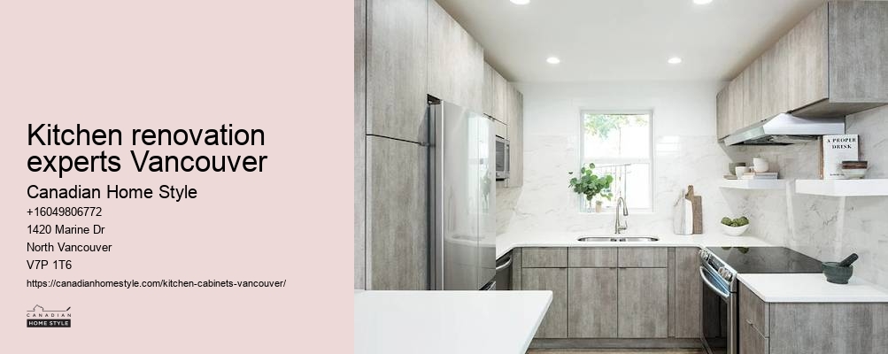 Kitchen cabinet design ideas Vancouver