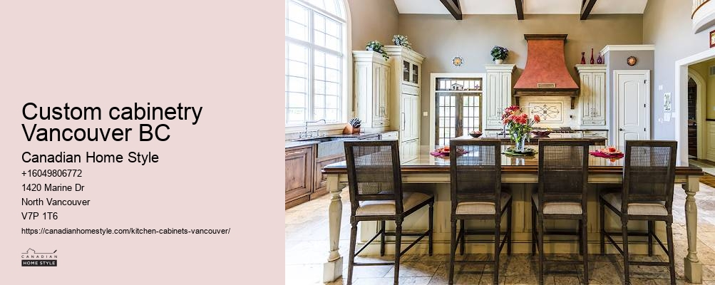 Vancouver custom kitchen cabinet styles