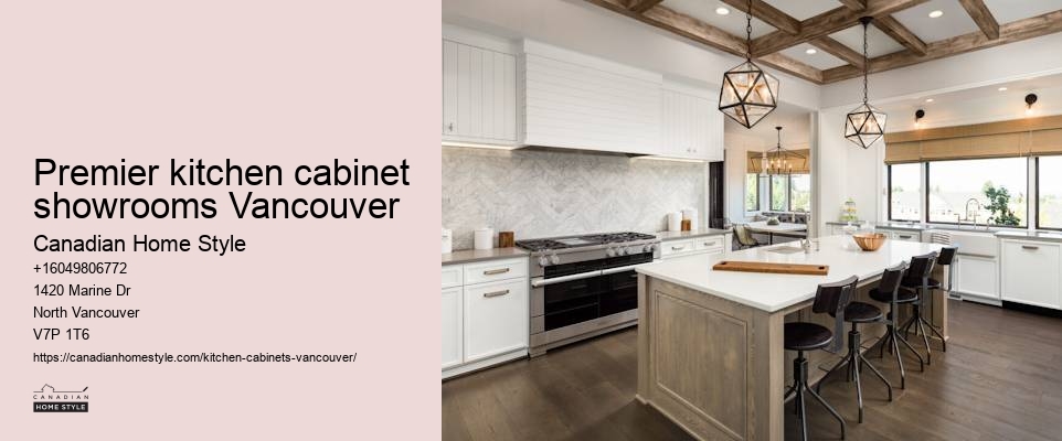 Stylish kitchen cabinets Vancouver BC