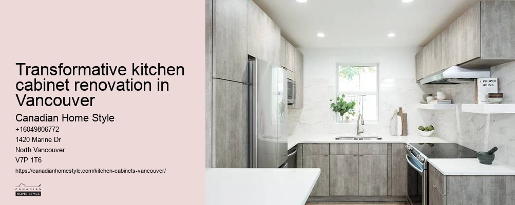 Vancouver kitchen cabinet restoration
