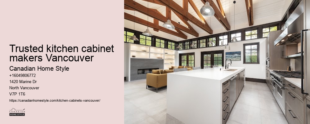 Trusted kitchen cabinet makers Vancouver